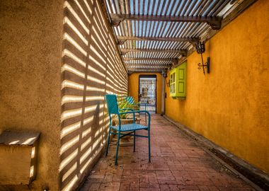 Patio Old Town New Mexico