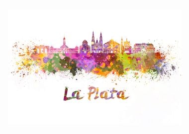 La plata skyline