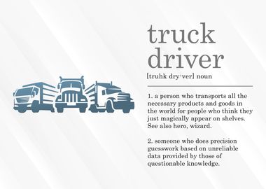 Truck Driver Definition