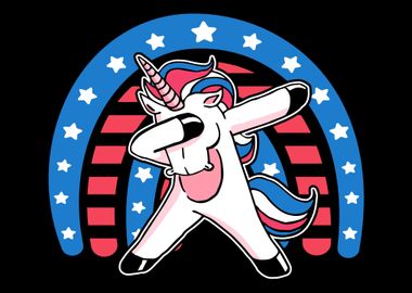 Dabbing Unicorn USA