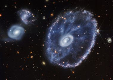 Cartwheel Galaxy JWST