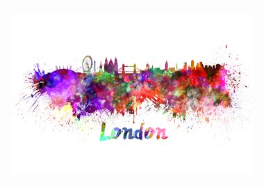 London v2 skyline