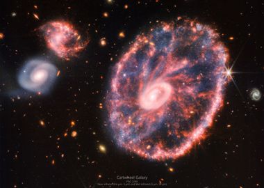 Cartwheel Galaxy JWST