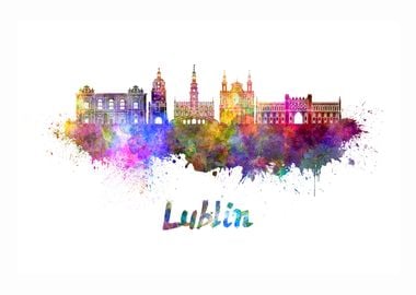 Lublin skyline