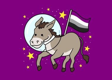 Asexual Donkey Ace Pride