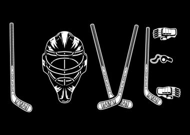 Ice Hockey Love