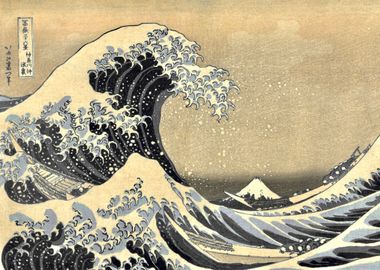 Vintage Wave of kanagawa