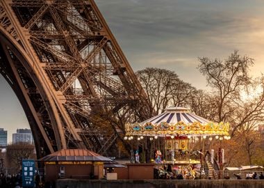 Carousel In Paris