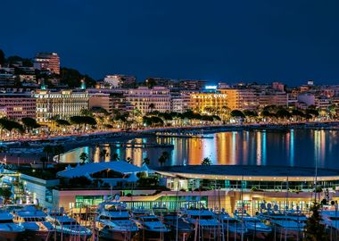 Cannes City Lights