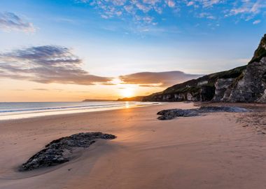 Sunset at the Sea Beach