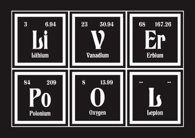 Liverpool Periodic Table