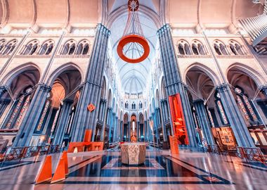 Cathedral In Lille