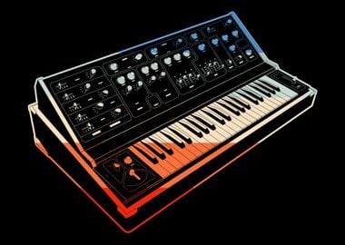 Synthesizer Keyboard Synth