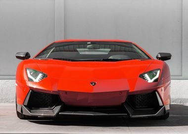 Lamborghini Front View