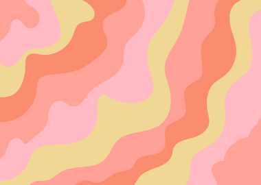 wavy pattern aesthetic