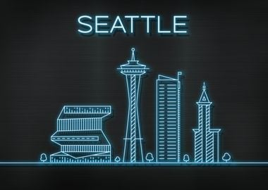 Seattle City Skyline