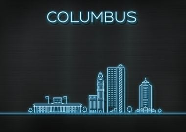 Columbus City Skyline