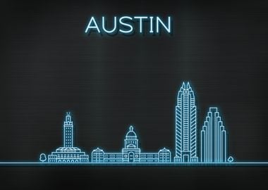 Austin City Skyline