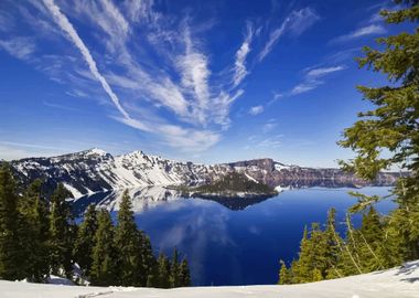 Crater lake