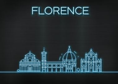 Florence City Skyline