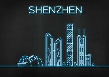 Shenzhen City Skyline