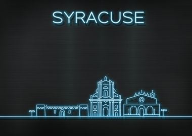 Syracuse City Skyline