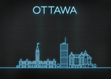 Ottawa City Skyline