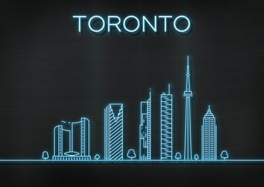 Toronto City Skyline