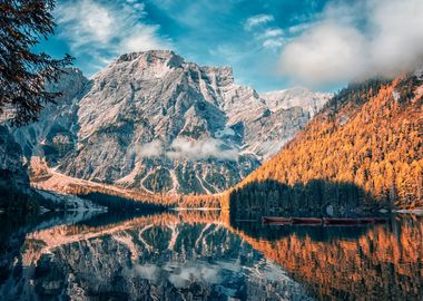 The Dolomites at fall