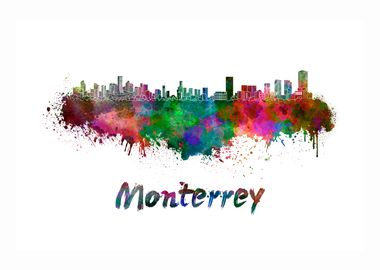 Monterrey skyline