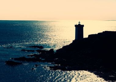 Lighthouse In Brittany