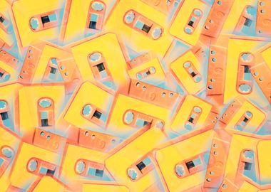 Cassette carpet tapes ligh