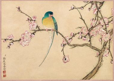 Bird with Plum Blossoms 