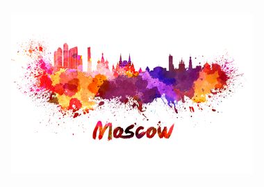 Moscow skyline