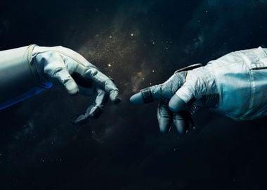 astronaut hand