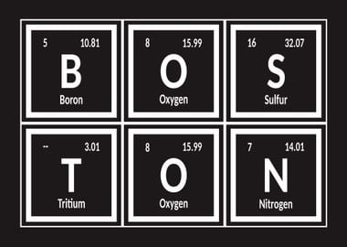 Boston Periodic Table