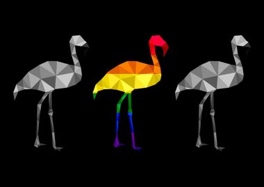 Flamingo LGBTQ Gay Pride