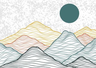 Mountain layout design