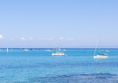 La Pelosa Sardinia Sea