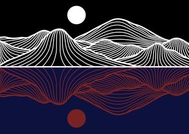 Mountain layout design