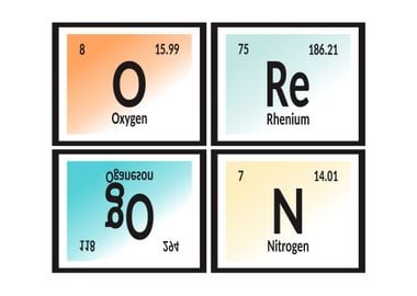 Oregon Periodic Table