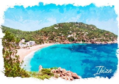 Ibiza Island Sea Beach