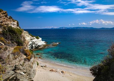 Seascape on a Greek Island