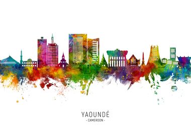 Yaounde Skyline Cameroon