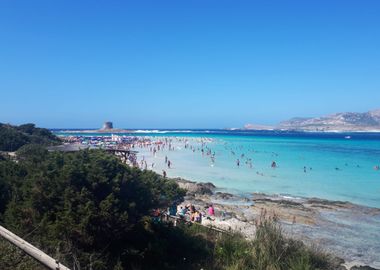 Sardinia Blue Water Beach