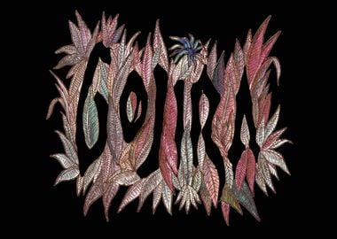 Gojira logo dark