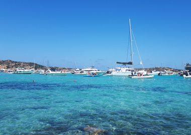 Sardinia Beach Sea Sailing