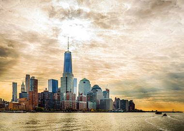 New York City Skyline USA 