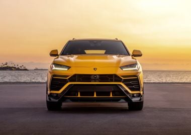 Lamborghini Urus Sunset