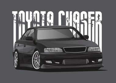 toyota chaser black